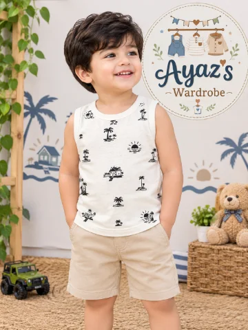 Tropical Vibes Sleeveless Tee