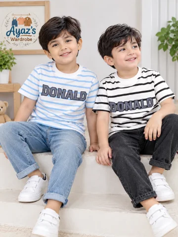 Donald Striped Tee
